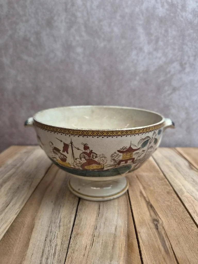 Jules Vieillard Bordeaux Tonkin standing soup bowl – circa 1850 – photo 3
